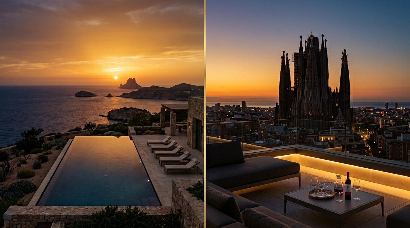 Ibiza vs Barcelona: Which is Right for Your Luxury Bachelorette Group?